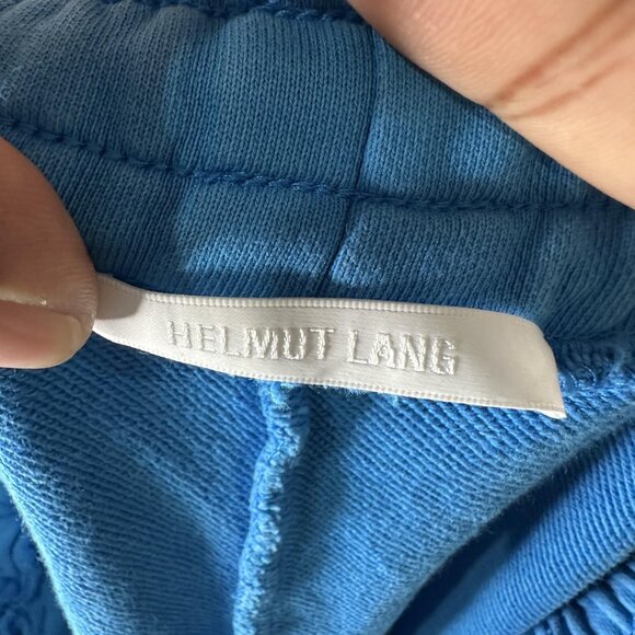 Helmut Lang Pants Mens Large Blue Sweatpants Joggers A Visual Aid Summer 2022 - Picture 8 of 11